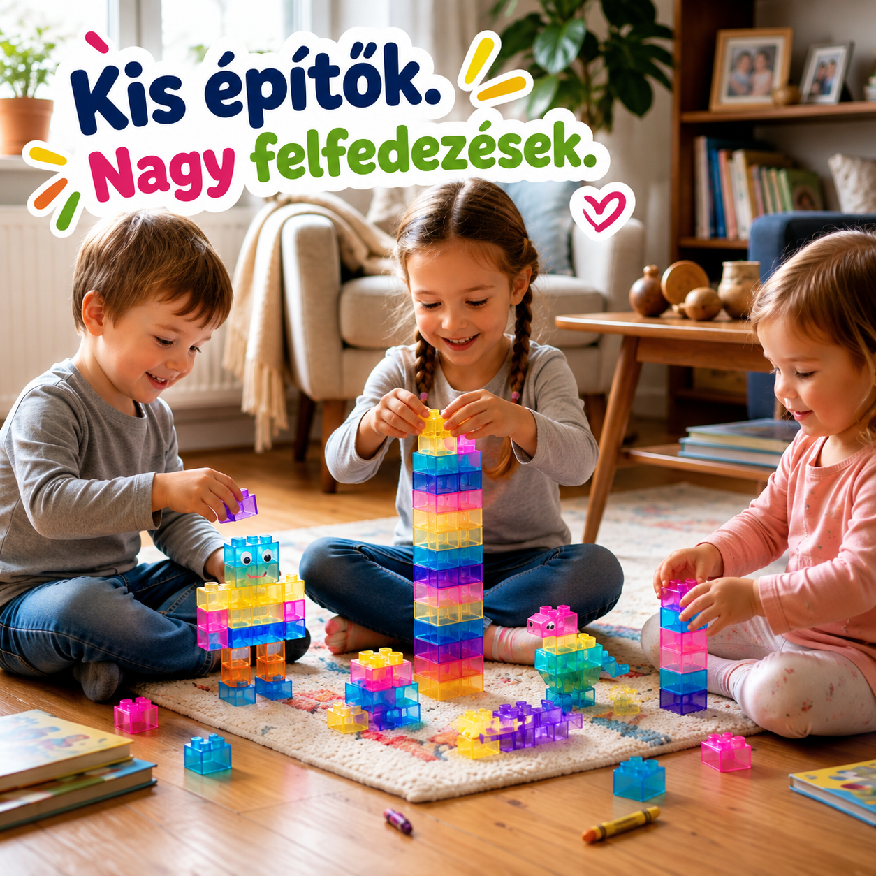 Kis építők. Nagy felfedezések. – AquaBrick™
